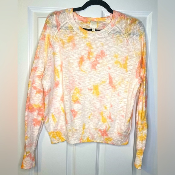 Roan + Ryan - Orla Tie Dye Slub Pullover - Size: S - Picture 1 of 2